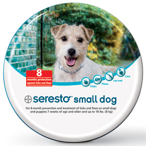 Seresto Flea and Tick Collar for Small Dogs