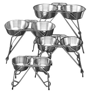 Stainless Steel Double-Diner 18", 5 qt