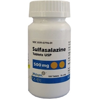 Sulfasalazine 500 mg, 500 Tablets : VetDepot.com