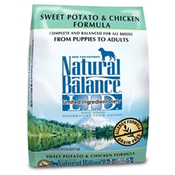 Sweet Potato & Chicken Formula Dog Food, 15 lb