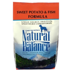 Sweet Potato & Fish Formula Dog Food, 5 lb