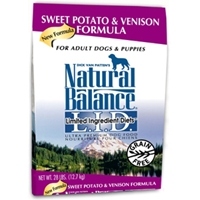 Sweet Potato & Venison Formula Dog Food, 28 lb