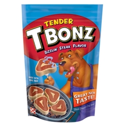T Bonz Filet Mignon Flavor Dog Treats, 10 oz - 10 Pack
