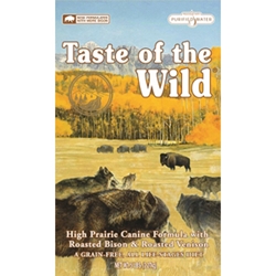 Taste of the Wild High Prairie Canine Formula, 5 lb - 6 Pack