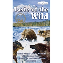 Taste of the Wild Pacific Stream Canine Formula, 5 lb - 6 Pack