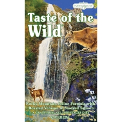 Taste of the Wild Rocky Mountain Feline Formula, 5 lb - 6 Pack