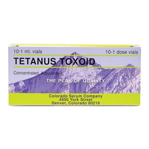 Tetanus Toxoid, Colorado Serum - 10 x 1 ds