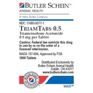 TriamTabs 0.5 mg, 30 Tablets