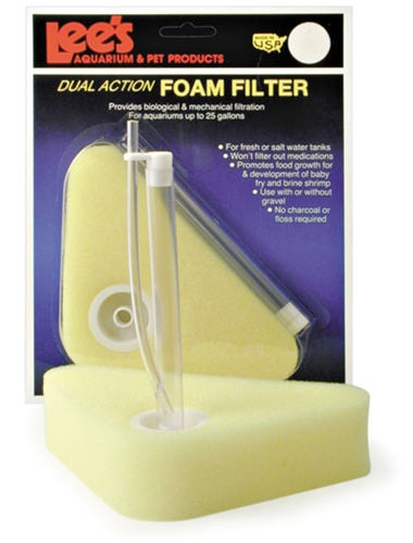 Triangle Dual Action Foam Filter