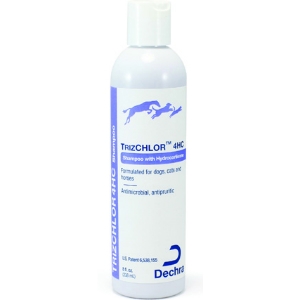 TrizCHLOR 4HC Shampoo with Hydrocortisone, 8 oz | VetDepot.com