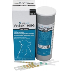 VetStix 10SG Urine Test Strips