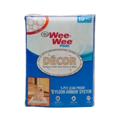 Wee Wee Decor Pads, Tile, 10 ct