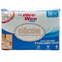 Wee Wee Decor Pads, Tile, 50 ct