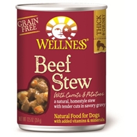 Wellness Beef Stew Dog Food, 12.5 oz - 12 Pack