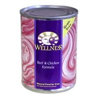 Wellness Complete Health Cat Food Beef & Chicken, 12.5 oz - 12 Pack
