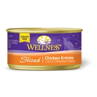 Wellness Sliced Chicken Cat Food, 3 oz - 24 Pack