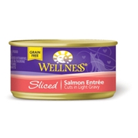 Wellness Sliced Salmon Cat Food, 3 oz - 24 Pack