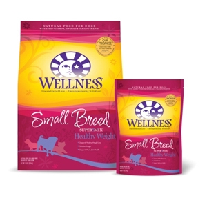 Wellness Super5Mix Small Breed Healthy Weight Dog Food, 12 lb