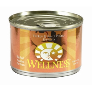 Wellness Turkey & Sweet Potato Dog Food, 6 oz - 24 Pack