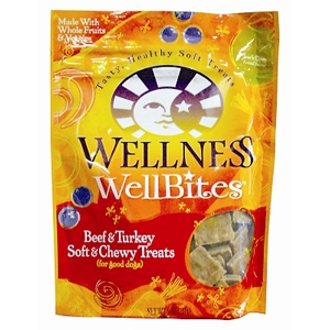 Wellness WellBites Beef & Turkey Dog Treats, 8 oz