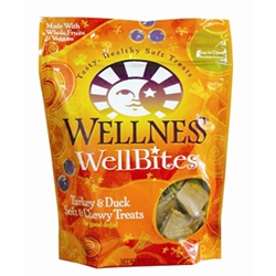 Wellness WellBites Turkey & Duck Dog Treats, 8 oz