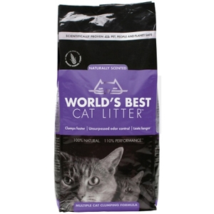 World's Best Cat Litter Multi-Cat Clumping Formula, 7 lb - 5 Pack