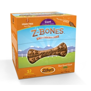 Z-Bone Dental Treats Clean Carrot Crunch Giant, 12 ct