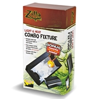 Zilla Light & Heat Combo Fixture