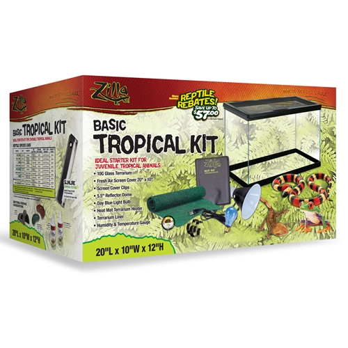Zilla Tropical Starter Kit 20L
