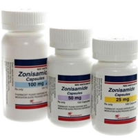 Zonisamide 100 mg, 100 Capsules