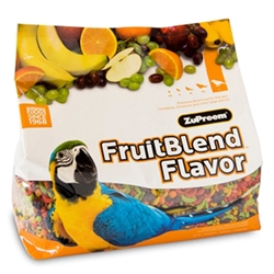 ZuPreem FruitBlend Bird Food for Large Birds, 12 lb