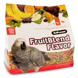 ZuPreem FruitBlend Bird Food for Medium/Large Birds, 12 lb