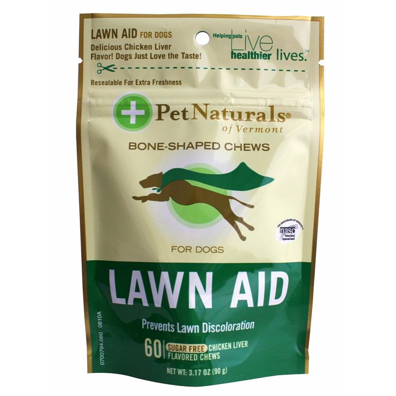 Pet Naturals Lawn Aid Soft Chews for Dogs, 3.17 oz, 60 ct.