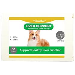 VetCrafted Liver Support Enteric Coated Tablets for Medium Dogs, 30 ct.